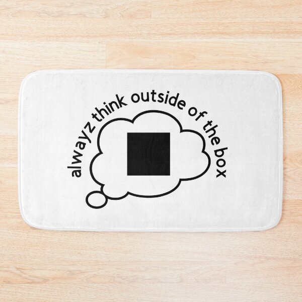 Item preview, Alwayz Think Outside of the Box!  designed and sold by TShirtCrafters.