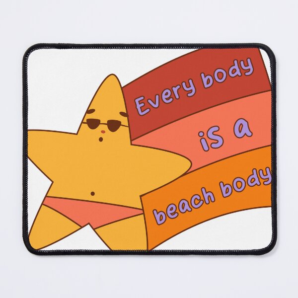 Item preview, Body positive star designed and sold by Itzelesquivel.