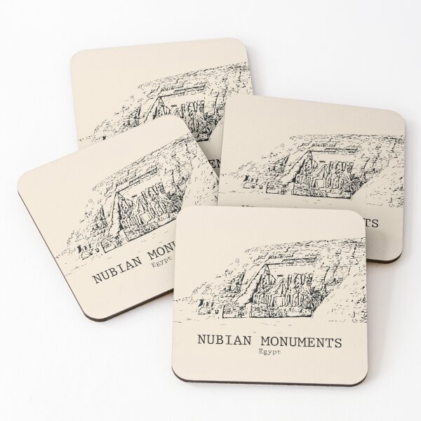 Item preview, Nubian Monuments - Egypt designed and sold by Lakeric Cityscapes.