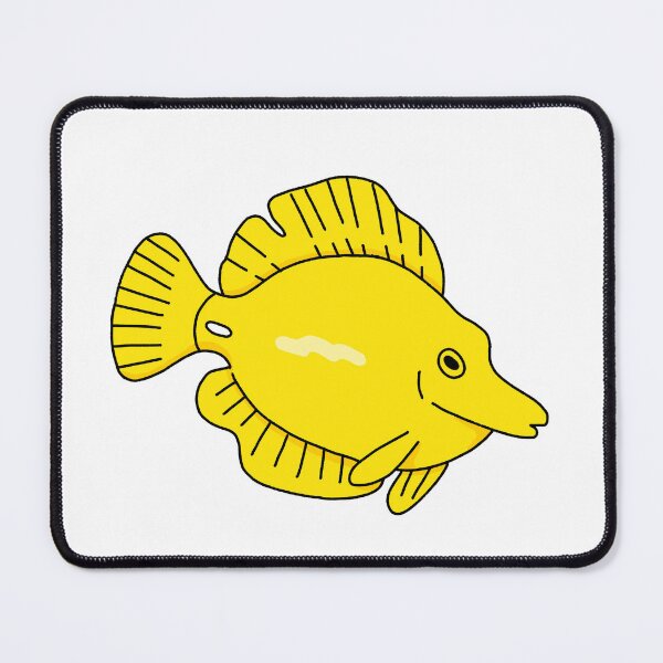 Item preview, yellow tang fish designed and sold by MaddySwag.