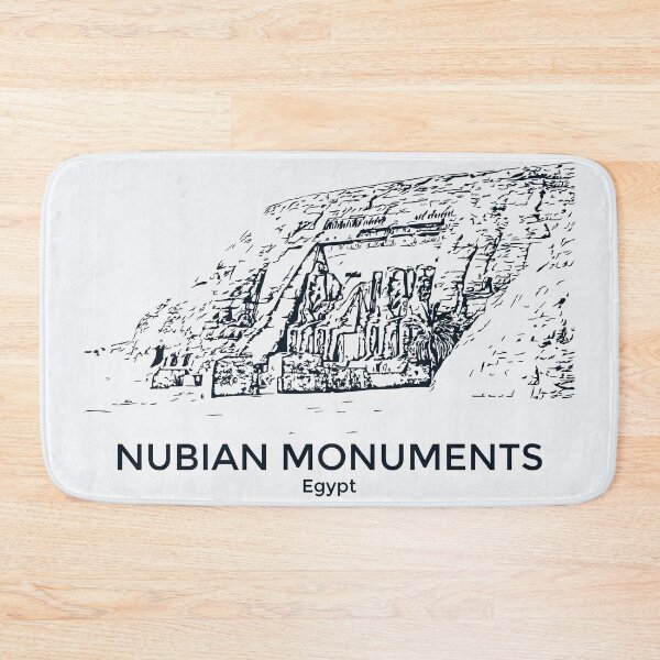 Item preview, Nubian Monuments - Egypt designed and sold by Lakeric Cityscapes.