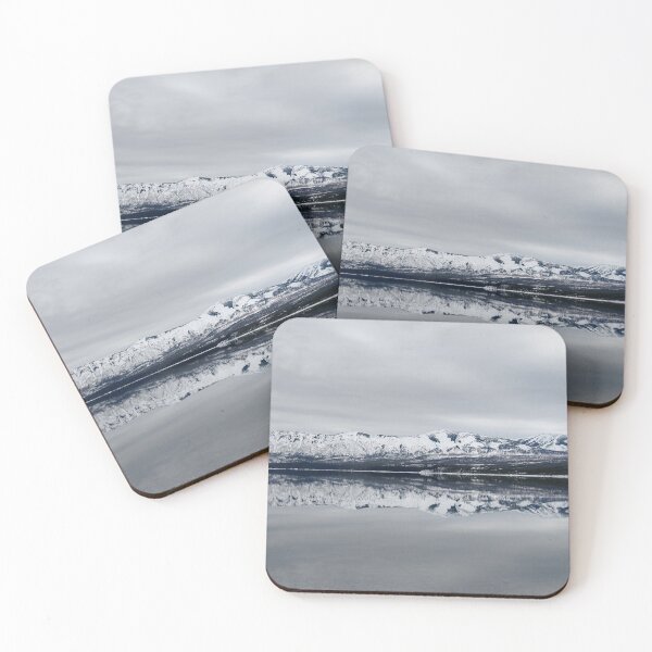 Item preview, Snow Line Reflection designed and sold by Whisperingpeaks.