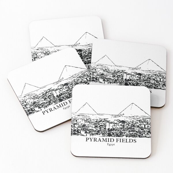 Item preview, Pyramid Fields - Egypt designed and sold by Lakeric Cityscapes.