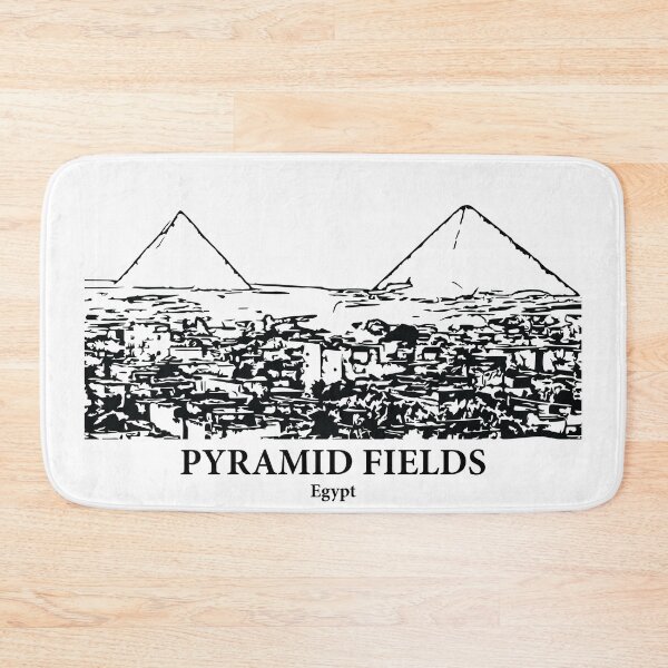 Item preview, Pyramid Fields - Egypt designed and sold by Lakeric Cityscapes.