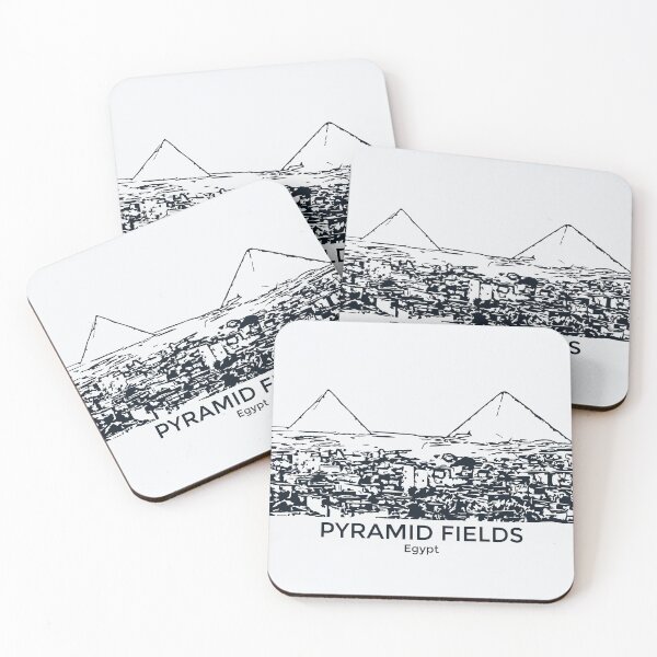 Item preview, Pyramid Fields - Egypt designed and sold by Lakeric Cityscapes.