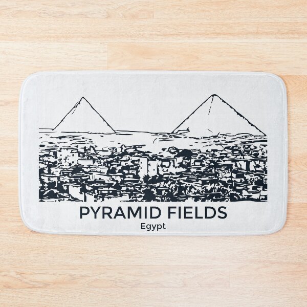 Item preview, Pyramid Fields - Egypt designed and sold by Lakeric Cityscapes.