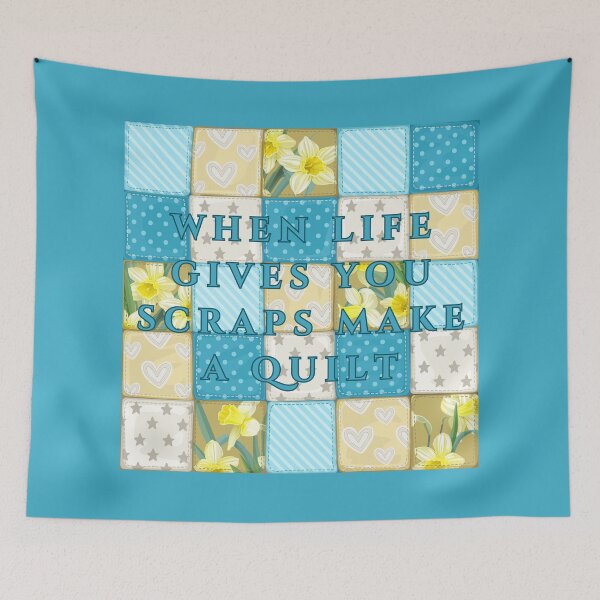 Item preview, When Life Gives You Scraps, Make a Quilt - Funny Quilter designed and sold by Wiss2Arts.