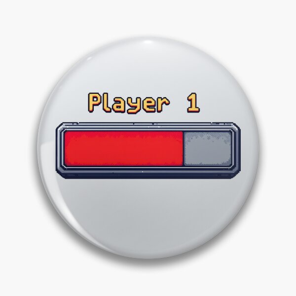 Item preview, Health Bar: Player 1 designed and sold by Jollys-ArtShop.