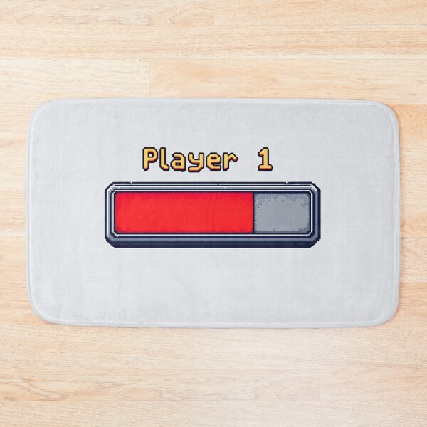 Item preview, Health Bar: Player 1 designed and sold by Jollys-ArtShop.