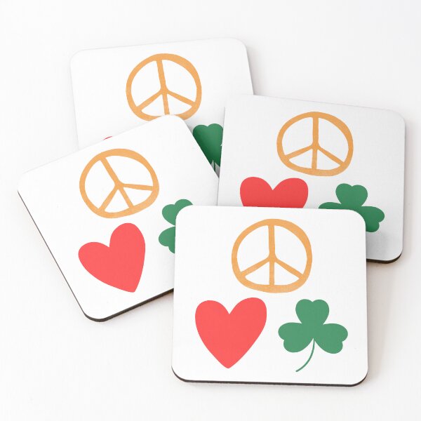 Item preview, More Peace Love and Shamrocks designed and sold by caFUNated.
