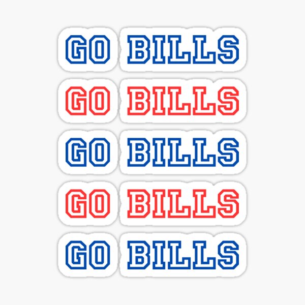 Item preview, Go Bills x5 designed and sold by Buffalonians.
