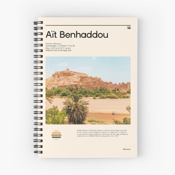 Item preview, Visit Aït Benhaddou, Morocco (Travel poster) designed and sold by RabbitK.