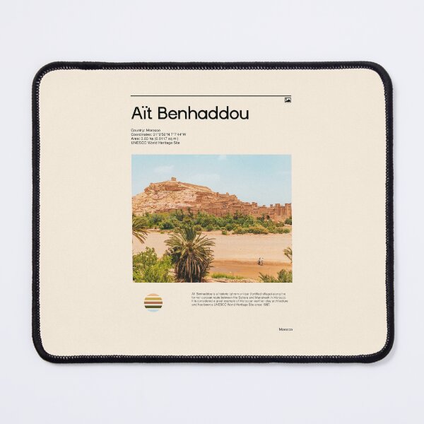 Item preview, Visit Aït Benhaddou, Morocco (Travel poster) designed and sold by RabbitK.