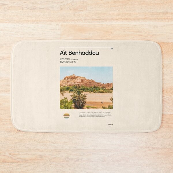 Item preview, Visit Aït Benhaddou, Morocco (Travel poster) designed and sold by RabbitK.