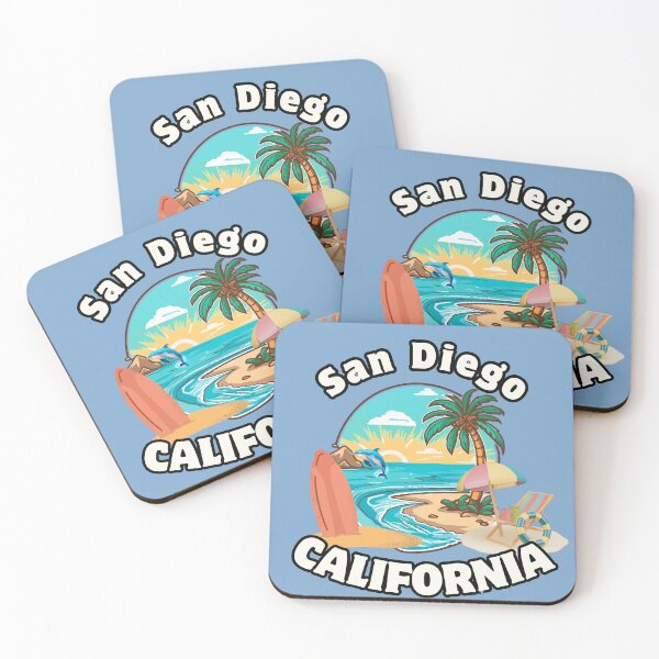 Item preview, San Diego California Beach Scene designed and sold by FroggyFly Designs.