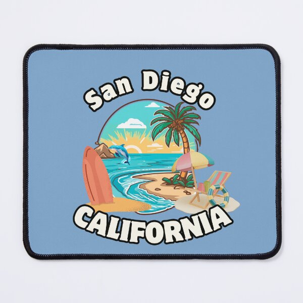 Item preview, San Diego California Beach Scene designed and sold by FroggyFly Designs.