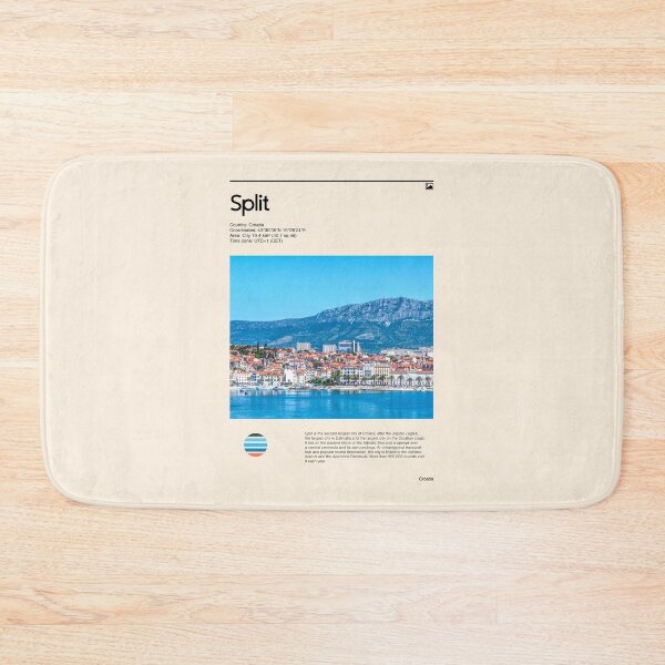 Item preview, Visit Split, Croatia (Travel poster) designed and sold by RabbitK.