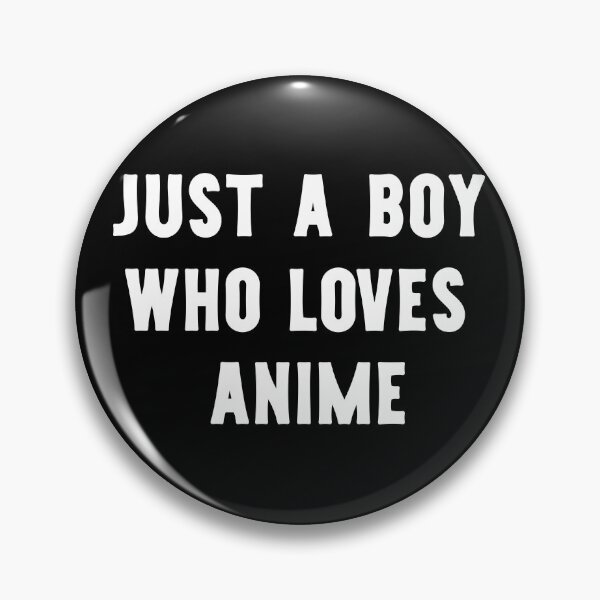 Item preview, Just A Boy Who Loves Anime Funny Anime Lover designed and sold by RareBunny.