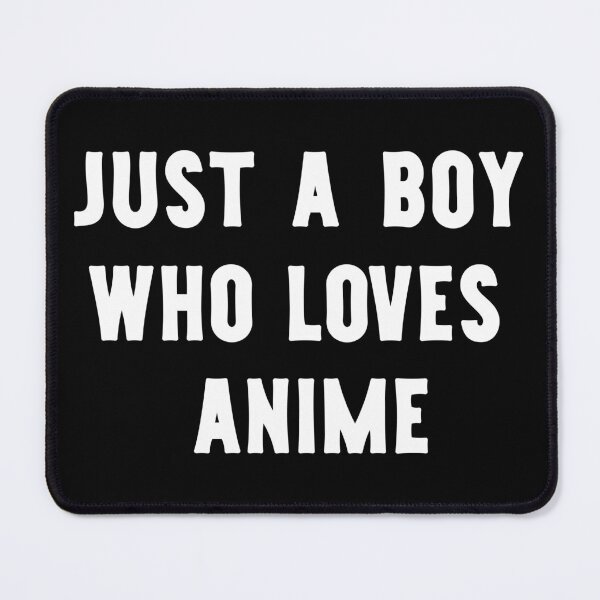 Item preview, Just A Boy Who Loves Anime Funny Anime Lover designed and sold by RareBunny.