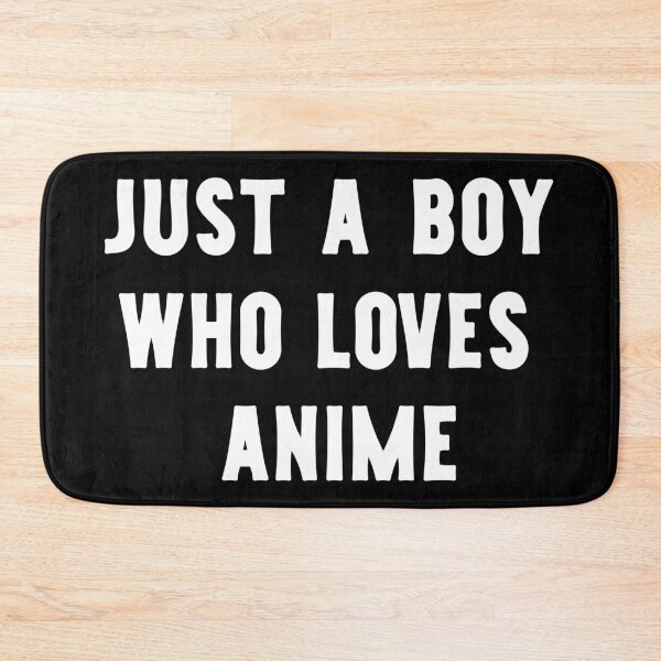 Item preview, Just A Boy Who Loves Anime Funny Anime Lover designed and sold by RareBunny.