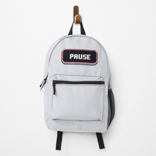 Artikelvorschau, Pixel-„Pause“-Taste: Retro-Pause entworfen und verkauft von Jollys-ArtShop.