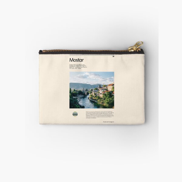 Item preview, Visit Mostar, Bosnia and Herzegovina (Travel poster) designed and sold by RabbitK.