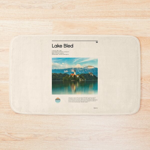 Item preview, Visit Lake Bled, Slovenia (Travel poster) designed and sold by RabbitK.