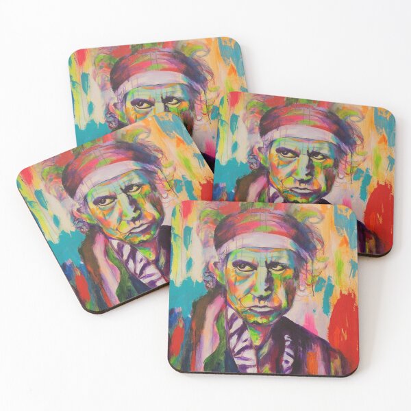 Artikelvorschau, Keith Richards - Keef entworfen und verkauft von ArtbyAlinaGH.
