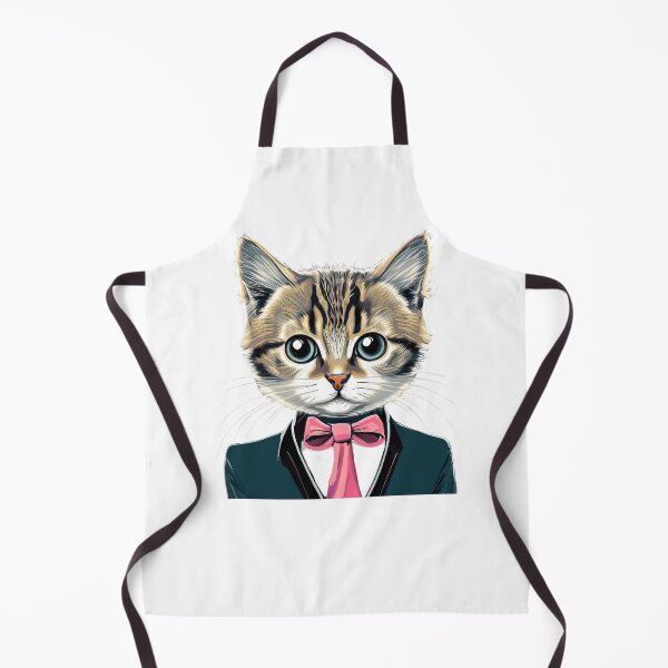 Item preview, Fancy Cat with Bow Tie designed and sold by FunandWhimsy.