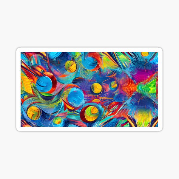Item preview, Energetic Abstract Art | 010 designed and sold by Artful-Abstract.