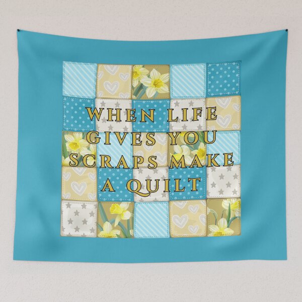Item preview, When Life Gives You Scraps, Make a Quilt - Funny Quilter designed and sold by Wiss2Arts.