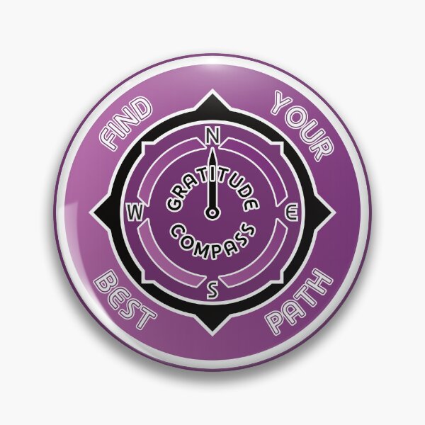 Item preview, Gratitude Compass: Find Your Best Path designed and sold by FlyfolkDesign.