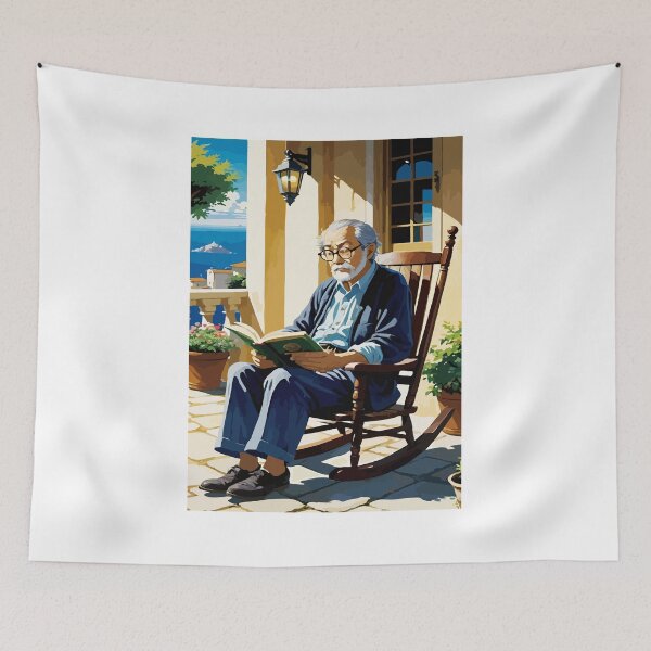 Item preview, A quiet and favorite corner for the elderly. designed and sold by Whose-sweat.