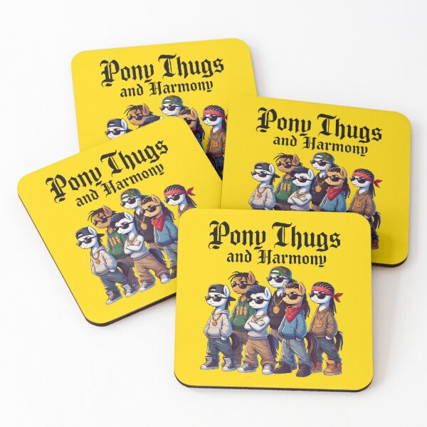 Item preview, Los matones pony y la armonía designed and sold by pUNKnown.