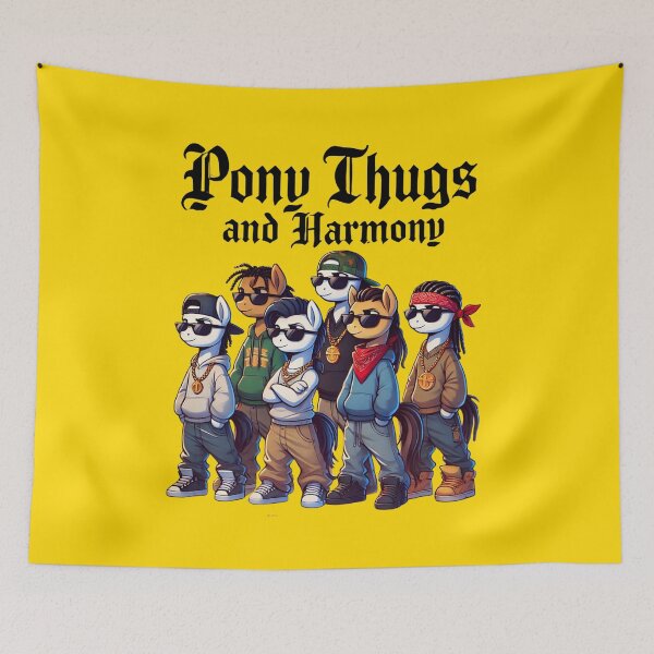 Item preview, Los matones pony y la armonía designed and sold by pUNKnown.