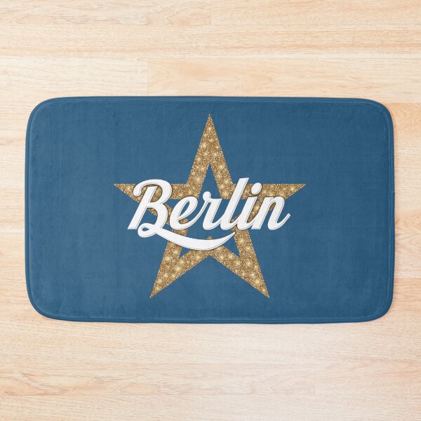 Item preview, Berlin Script With Star (White Type) designed and sold by douglasnorth321.