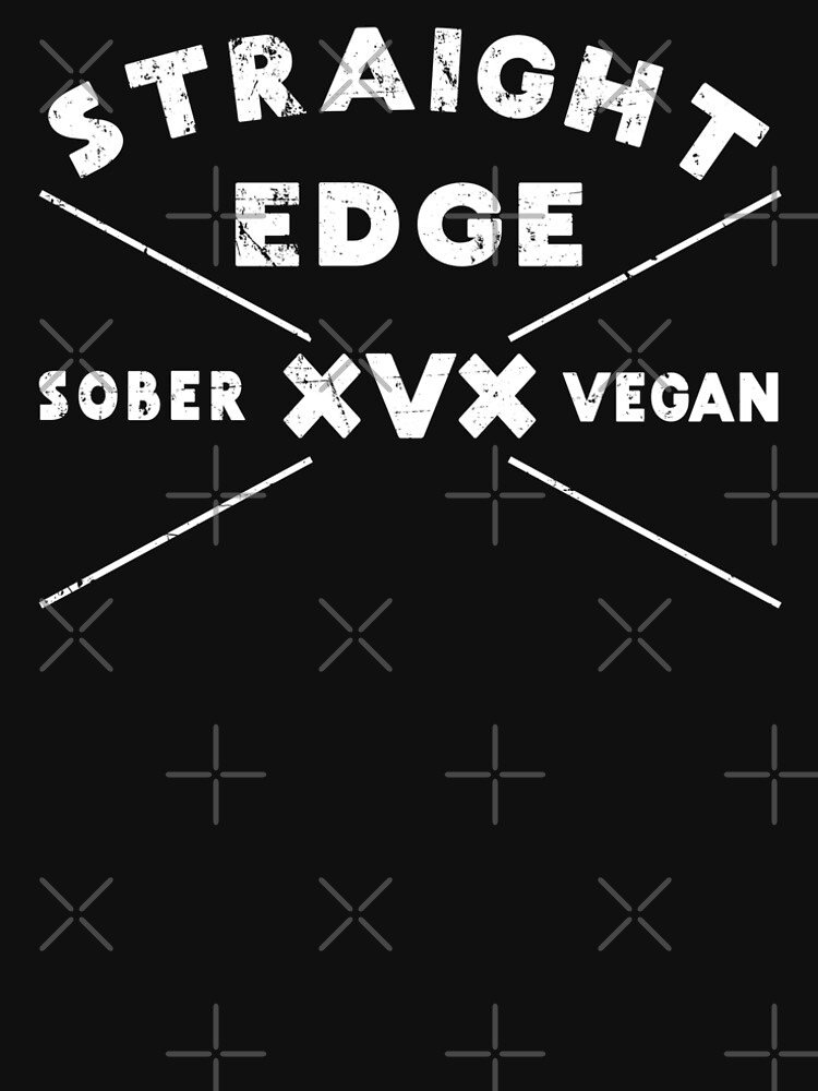 vegan straight edge shirt