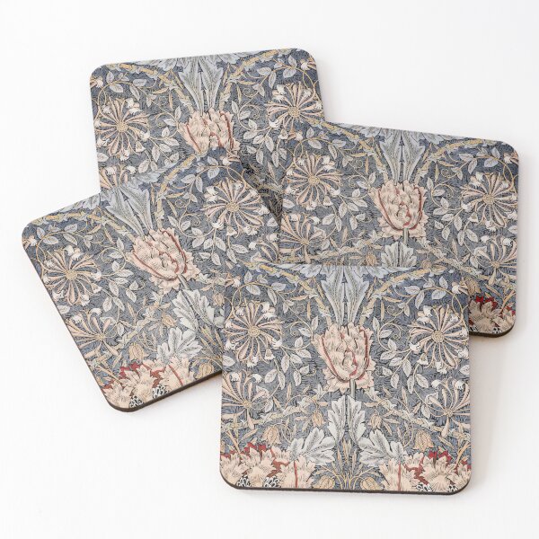 Item preview, William Morris' Printed Linen: Honeysuckle (1896) designed and sold by PinUpPizzazz.