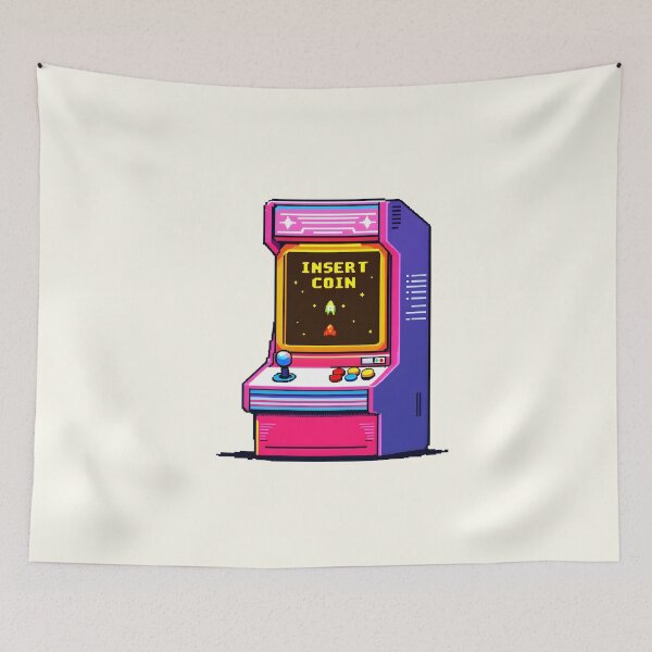 Item preview, Arcade Machine: Retro Gaming Vibes designed and sold by Jollys-ArtShop.