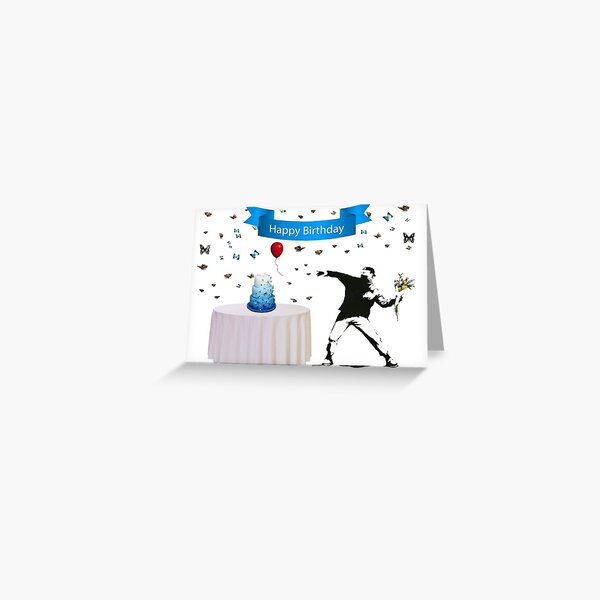 Item preview, Banksy Birthday designed and sold by JOHOND Theartist.
