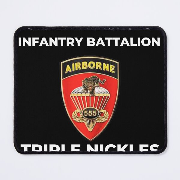 Item preview, 555th Parachute Infantry - Triple Nickles T-Shirt | Airborne | US ARMY designed and sold by AirborneAces.