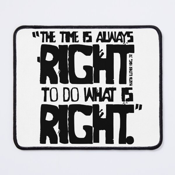 Item preview, THE RIGHT THING (MLK) designed and sold by alegnacreates.
