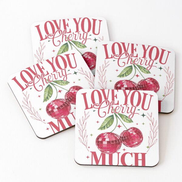 Item preview, Love You Cherry Much designed and sold by PixelSugarCo.