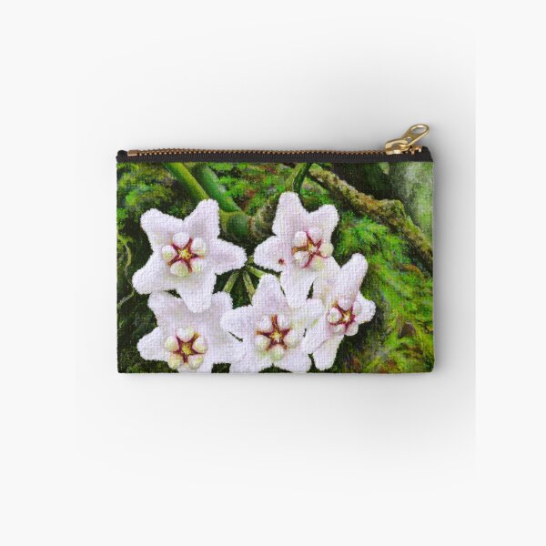 Artikelvorschau, Weiße Wachsblume (Hoya mekongensis) entworfen und verkauft von Anna Ratkevich.