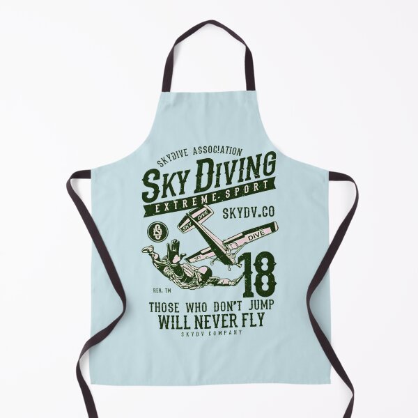 Item preview, Sky Diving Extreme Sport Those Who Don't Jump Will Never Fly Vintage Airplane Sky Dive Adventure designed and sold by Matt_Smith.