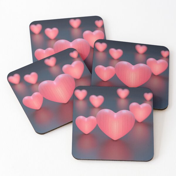 Item preview,  Glowing Hearts  designed and sold by CrystalCove11.