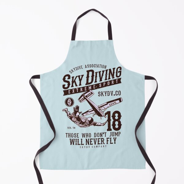 Item preview, Sky Diving Extreme Sport Those Who Don't Jump Will Never Fly Vintage Airplane Sky Dive Adventure designed and sold by Matt_Smith.