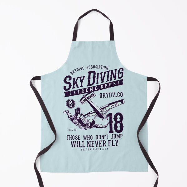Item preview, Sky Diving Extreme Sport Those Who Don't Jump Will Never Fly Vintage Airplane Sky Dive Adventure designed and sold by Matt_Smith.