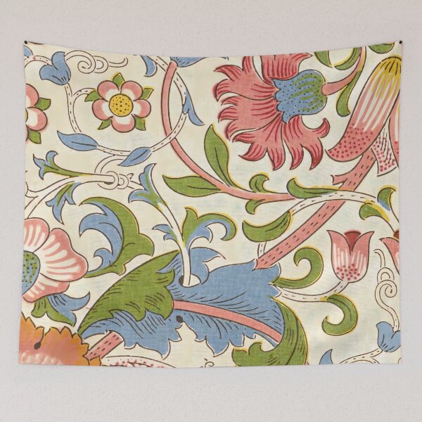 Item preview, William Morris' Lodden Print Pattern (1885) designed and sold by PinUpPizzazz.