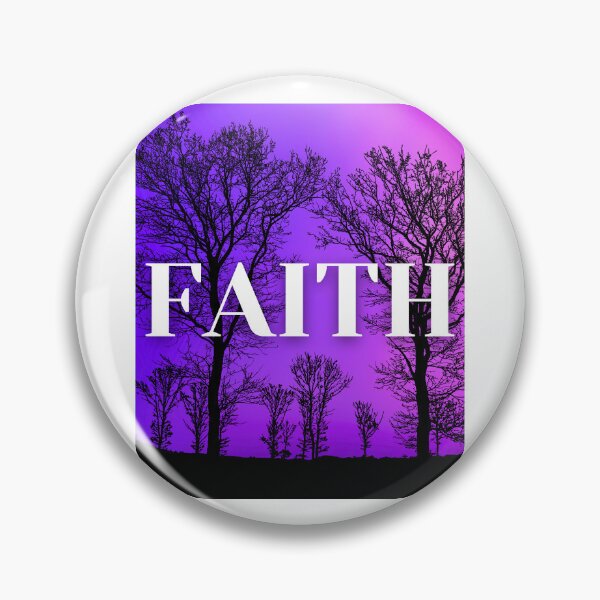 Item preview, Serene FAITH Design with Surreal Pink and Lavender Sky designed and sold by Fredster1966.